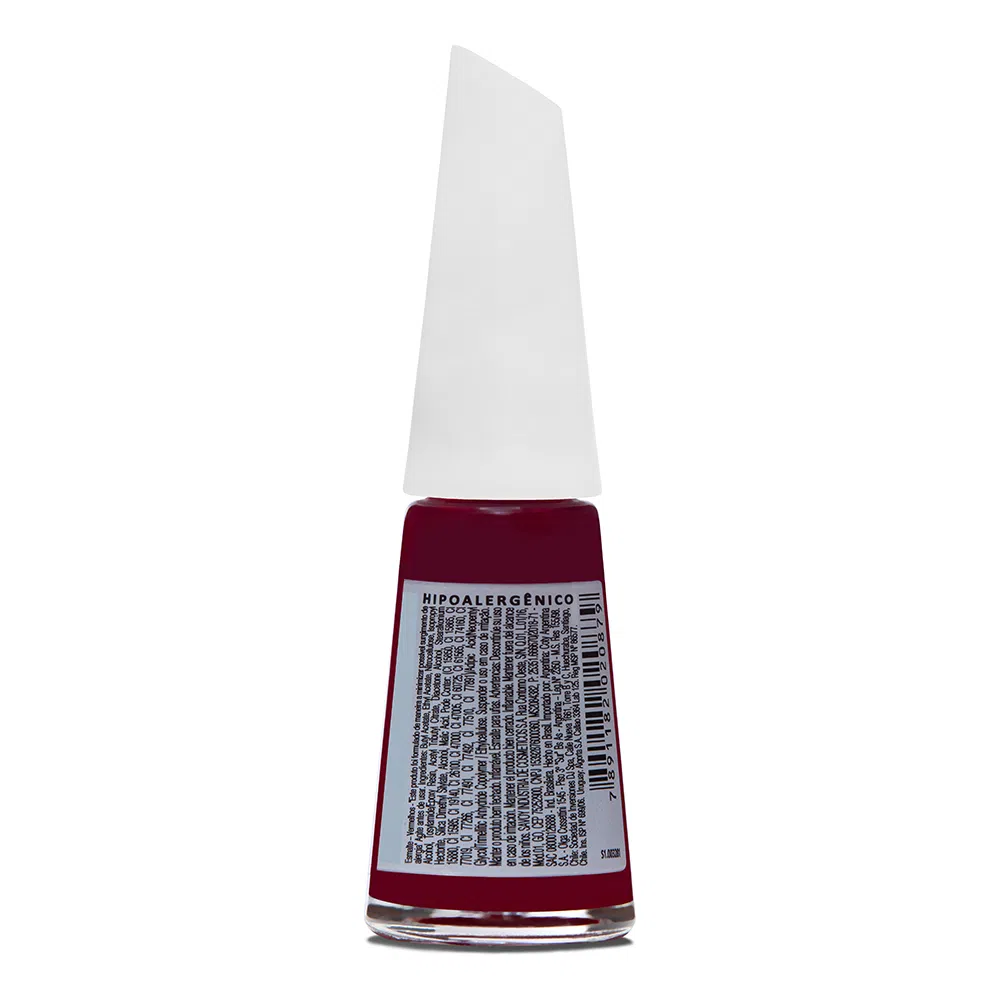 Esmalte Risqué Cremoso Hoje Só Volto Amanhã 8ml - Vermelho