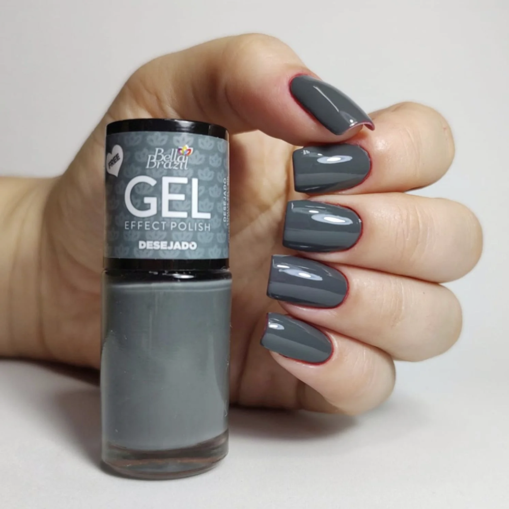 Esmalte Bella Brazil Efeito Gel Cremoso 835 Desejado