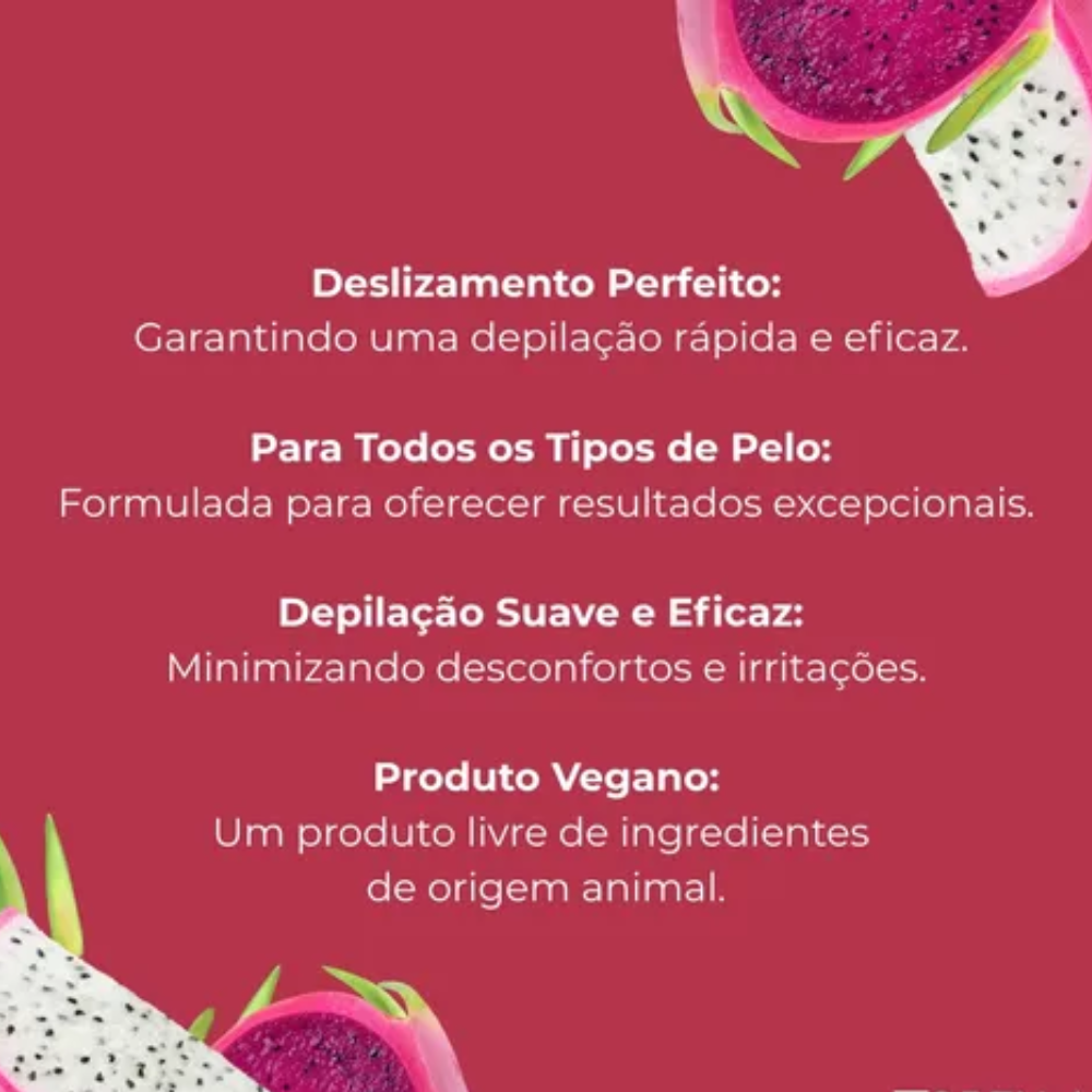 Refil Cera Depilatória Roll On Deo Pink Pitaya Depil Bella 100g