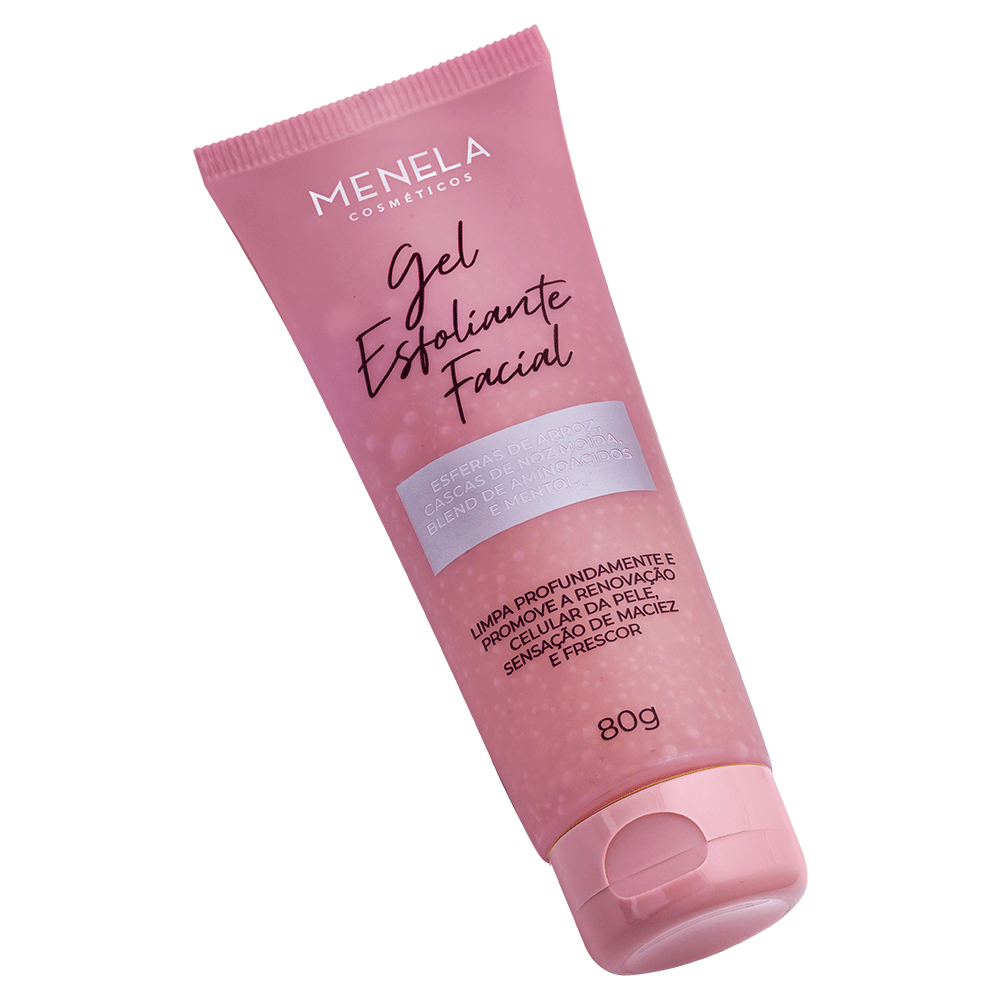 Gel Esfoliante Para O Rosto Menela 80ml