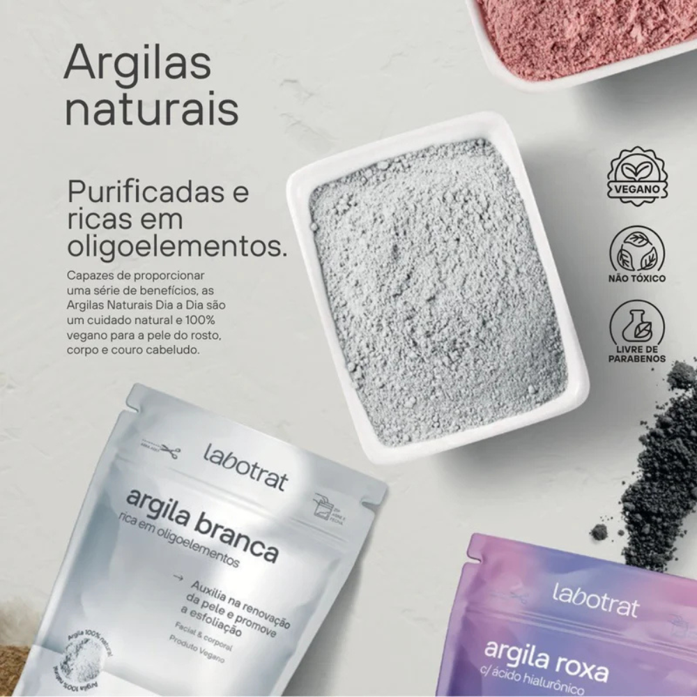 Argila Branca Pouch Labotrat 100g