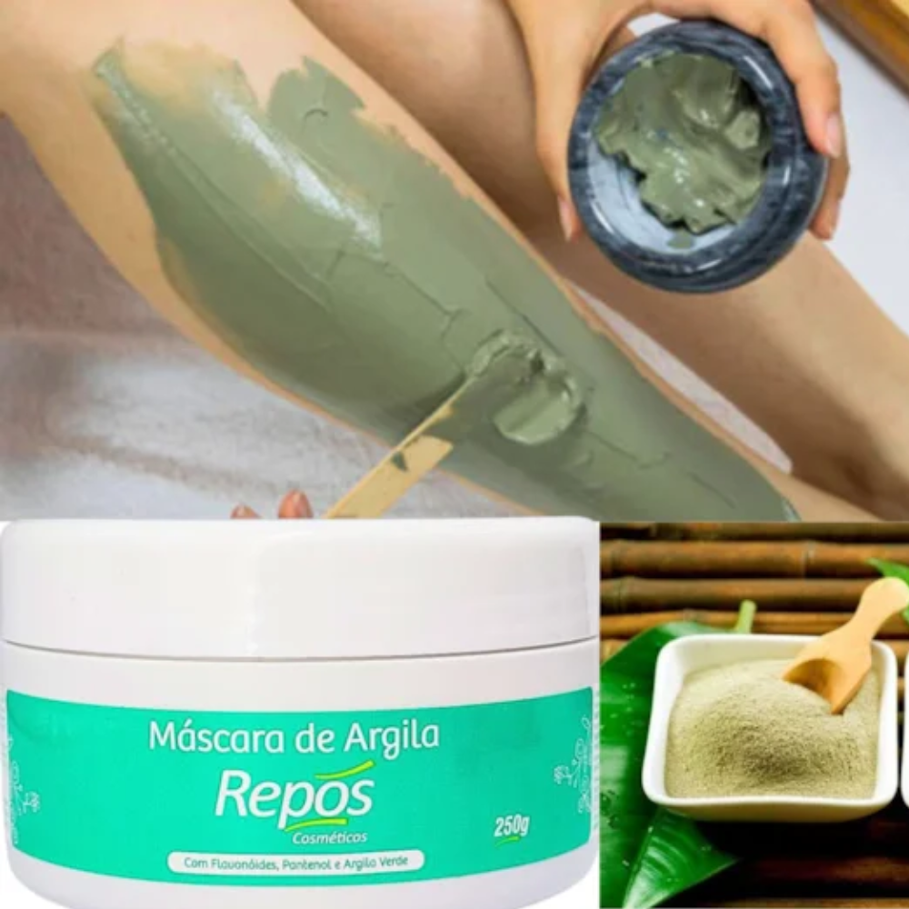Mascara De Argila Detox Repos 250g