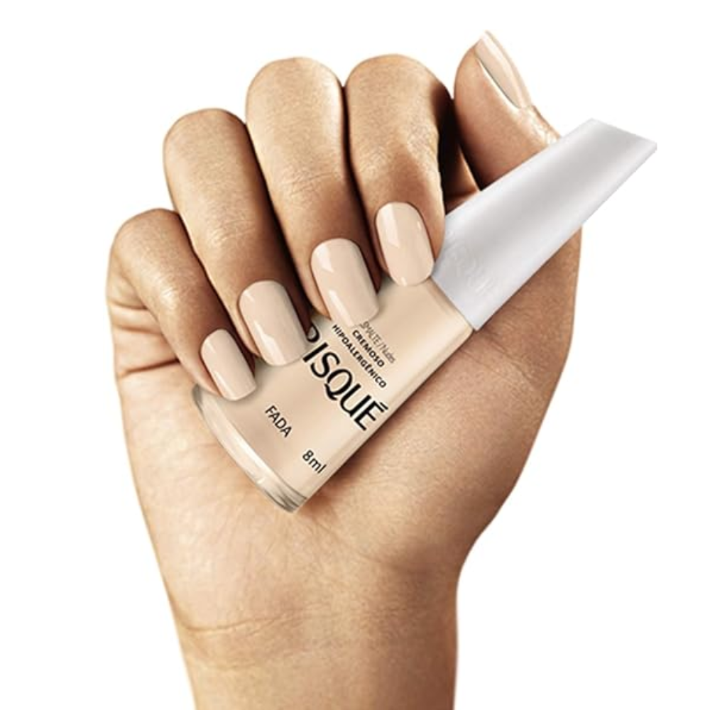 Esmalte Risqué Cremoso Fada 8ml - Nude