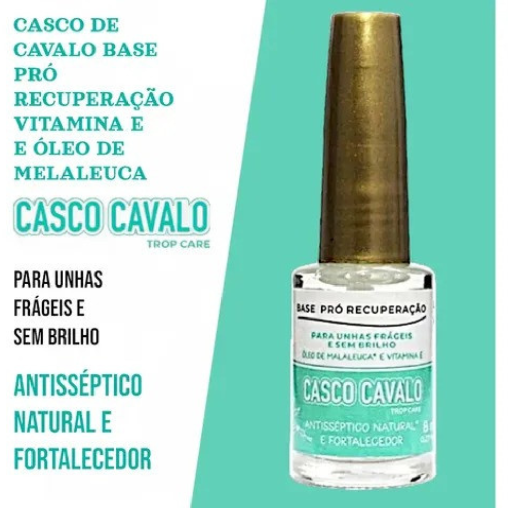 Base Casco De Cavalo 8ml Pro Recuperação
