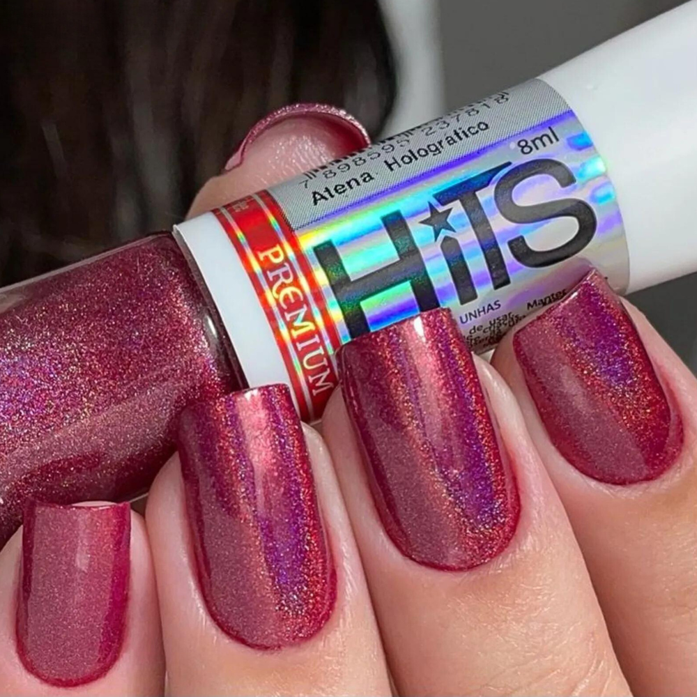 Esmalte Hits Premium Holográfico Atena 8ml