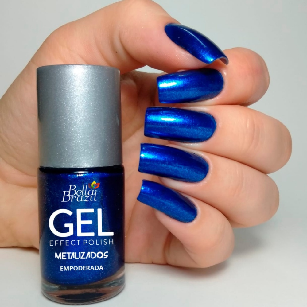 Esmalte Bella Brazil Efeito Gel Metalizado 214 Empoderada