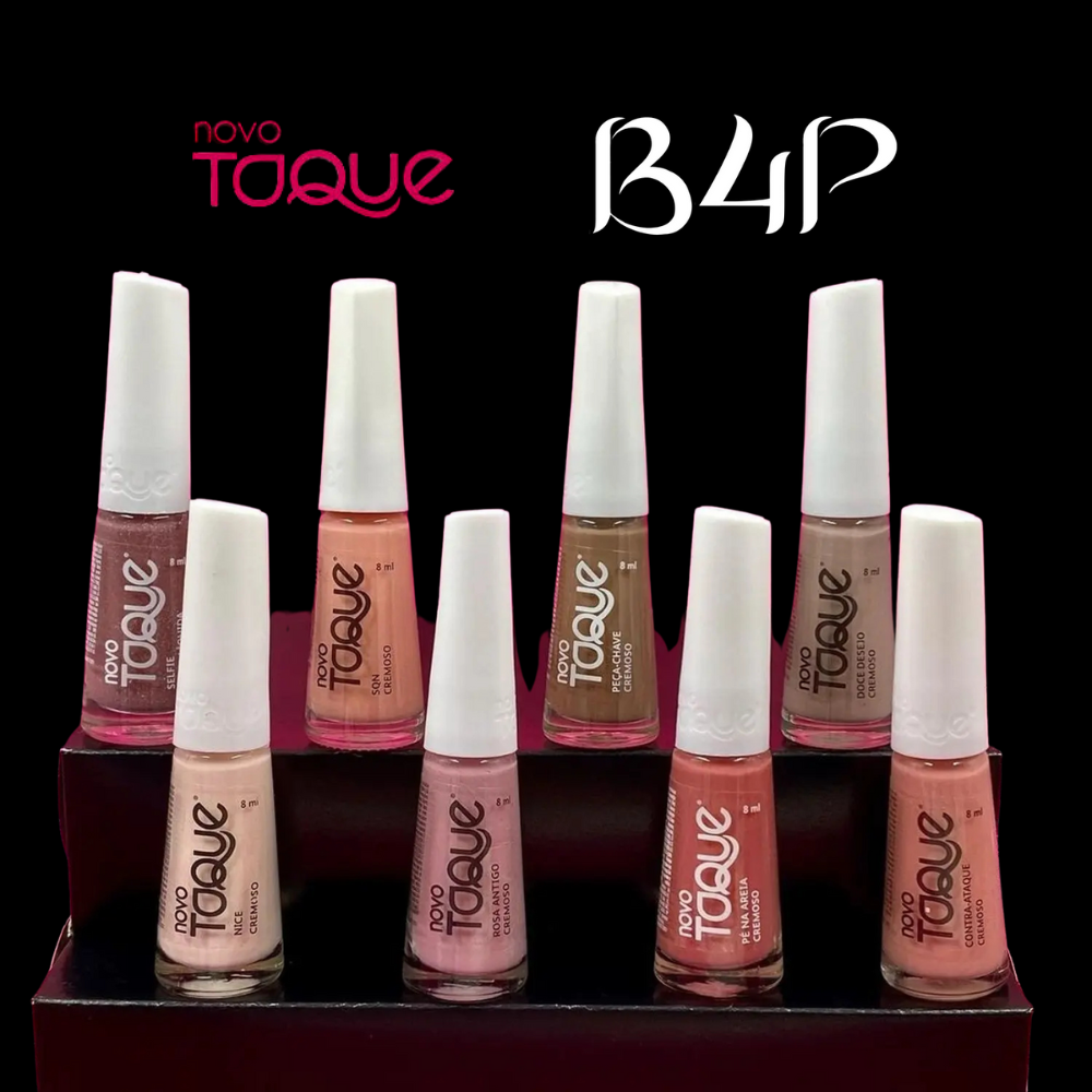 Esmalte Novo Toque Tratamento Extra Brilho 8ml