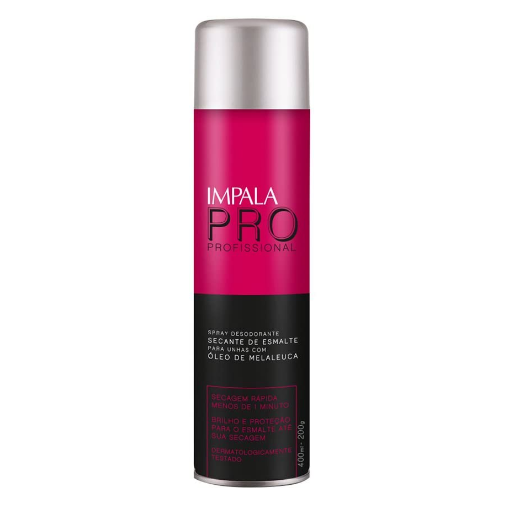 Spray Secante De Esmaltes Impala Profissional 400ml