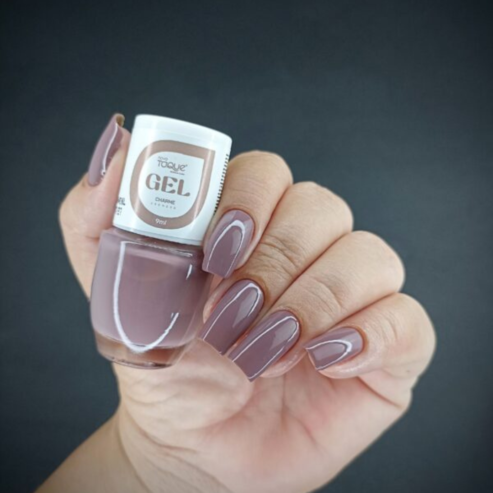 Esmalte Novo Toque Cremoso Efeito Gel Charme 9ml