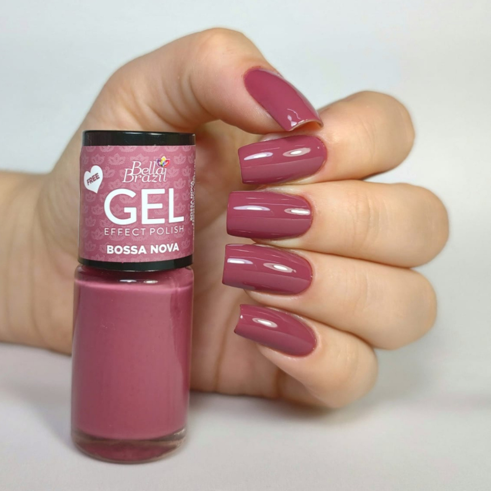 Esmalte Bella Brazil Efeito Gel Cremoso 816 Bossa Nova