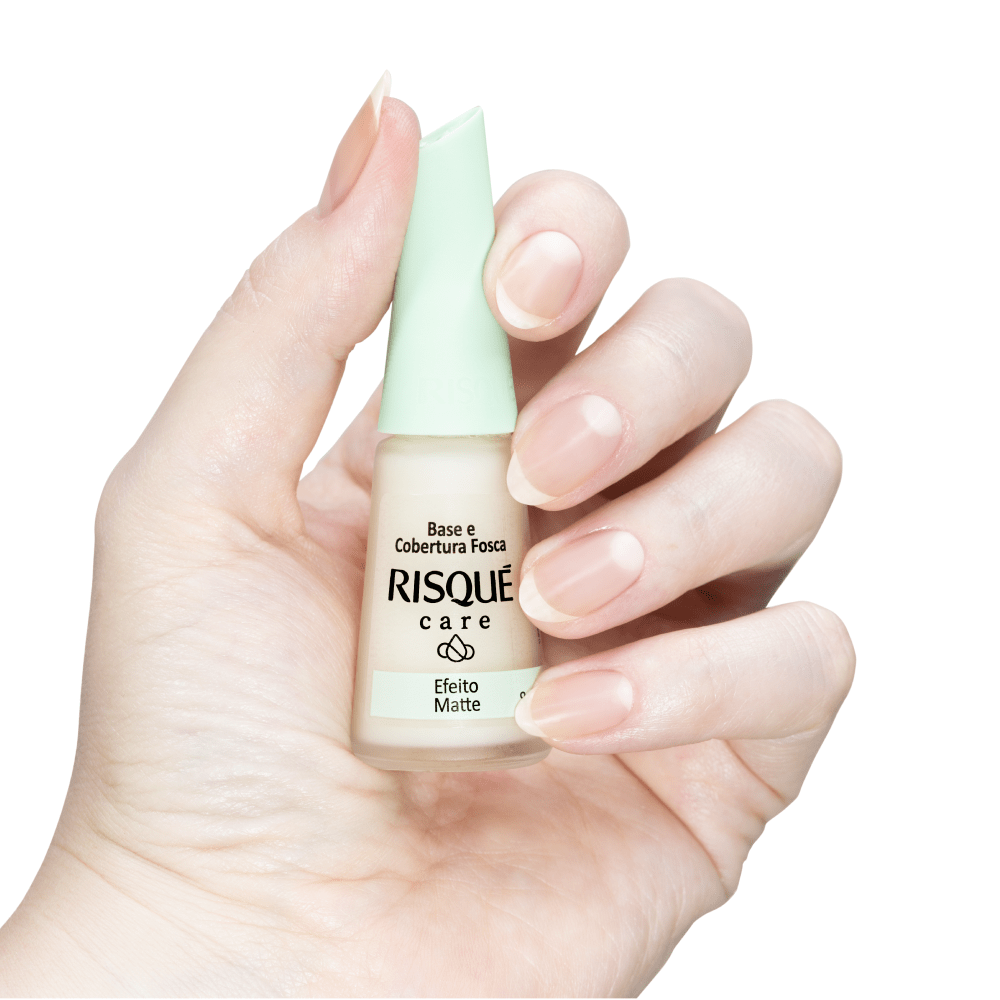 Esmalte Risqué Care Base E Cobertura Fosca 8ml