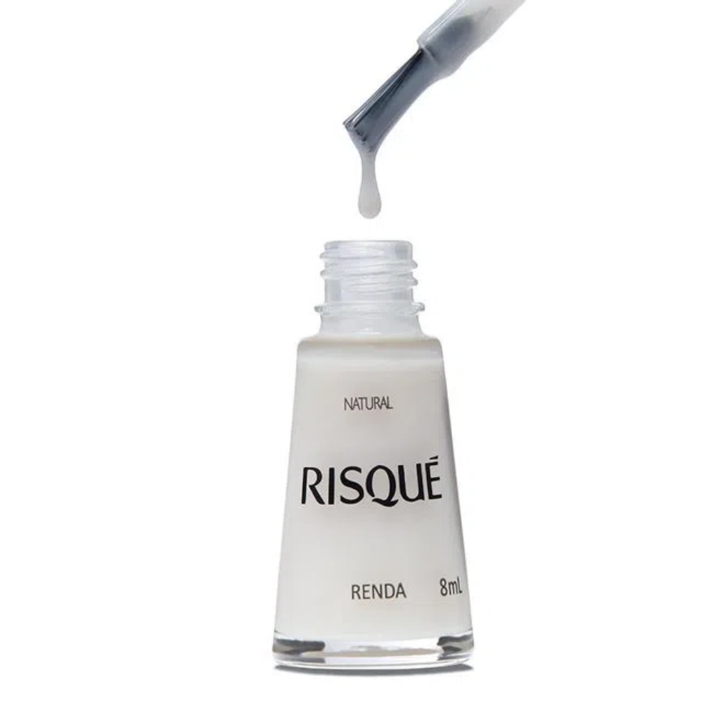Esmalte Risqué Natural Renda 8ml - Renda - Natural