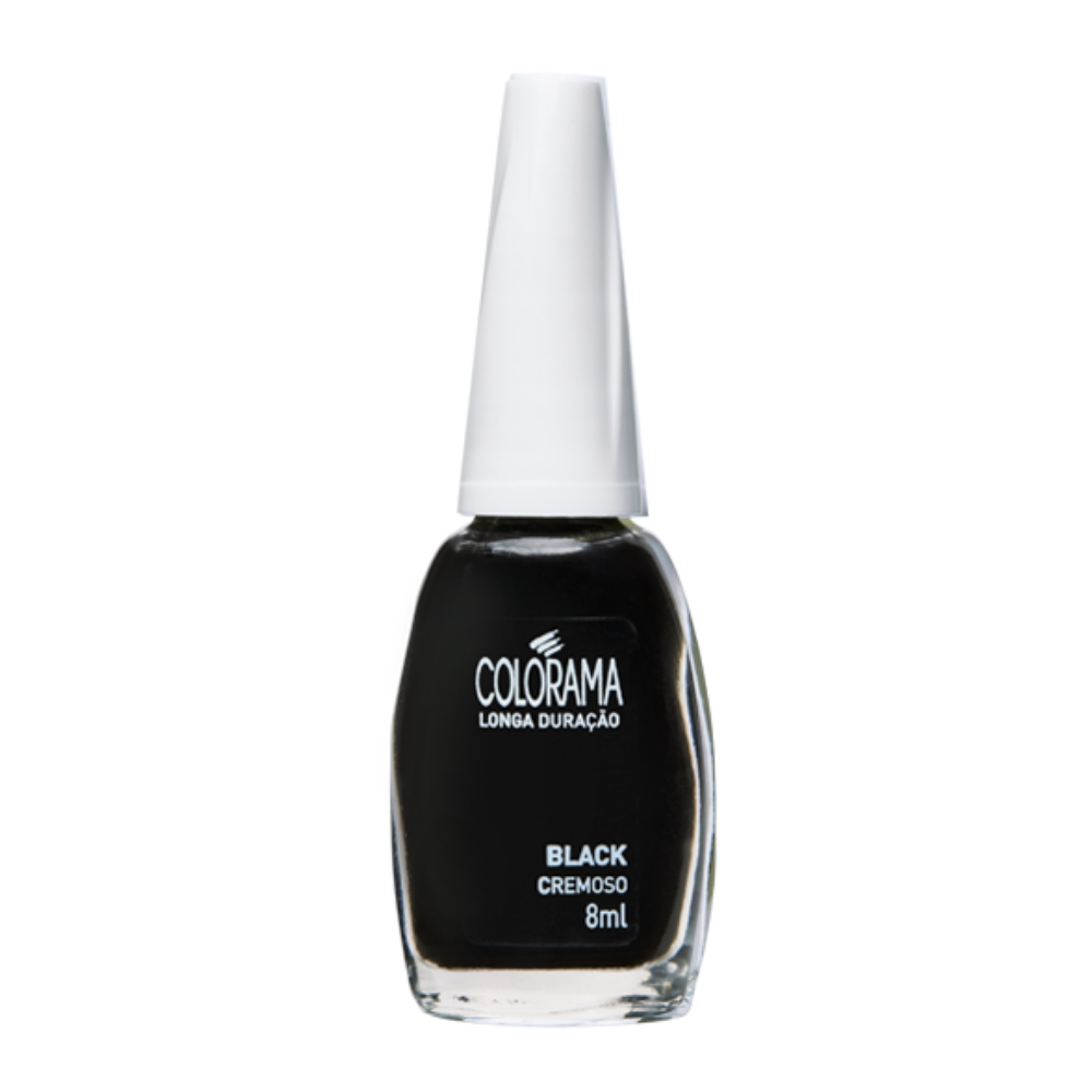 Esmalte Colorama Cremoso Black - Preto