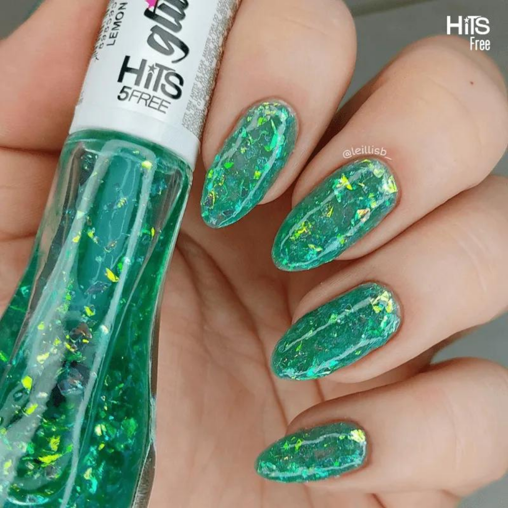 Esmalte Hits Glitter Lemon Jelly 8ml