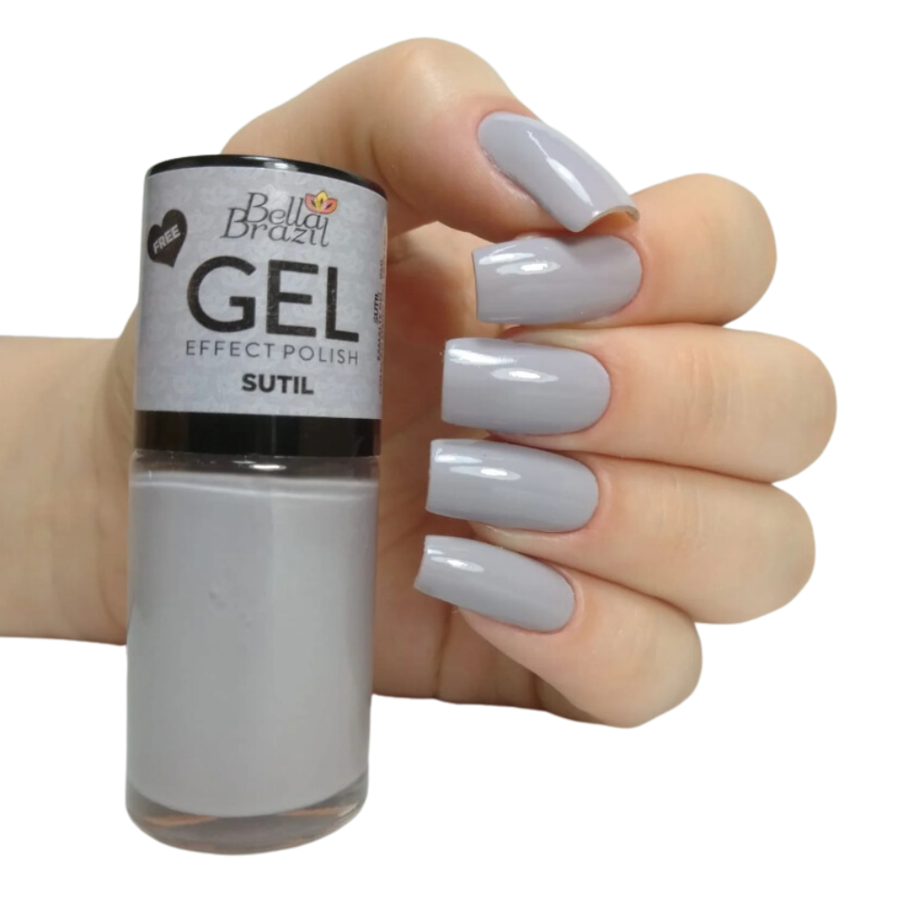 Esmalte Bella Brazil Efeito Gel Cremoso 865 Sutil