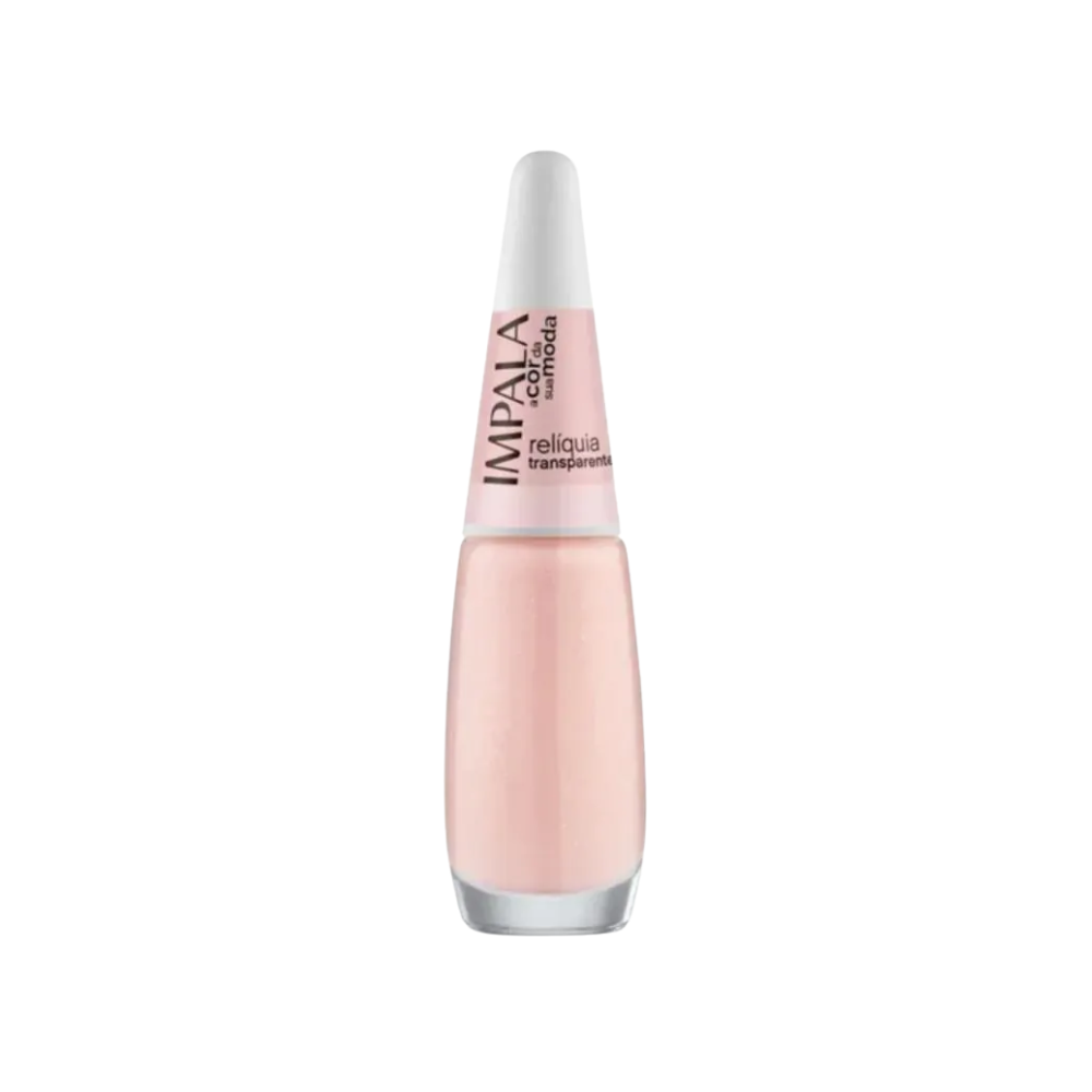 Esmalte Impala Transparente A Cor Da Sua Moda Relíquia 7,5ml