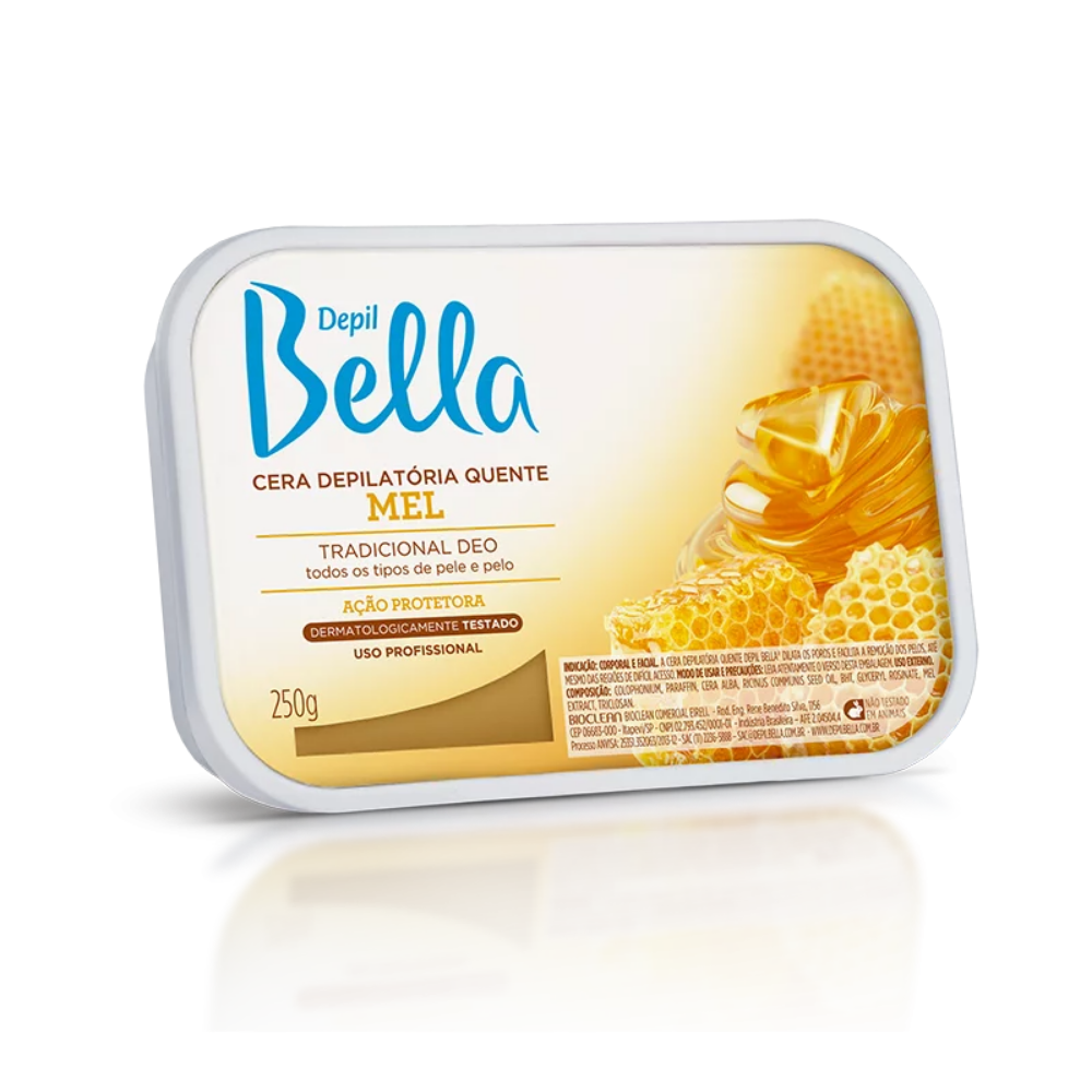 Cera Quente Em Barra Mel Deo Depil Bella 250g