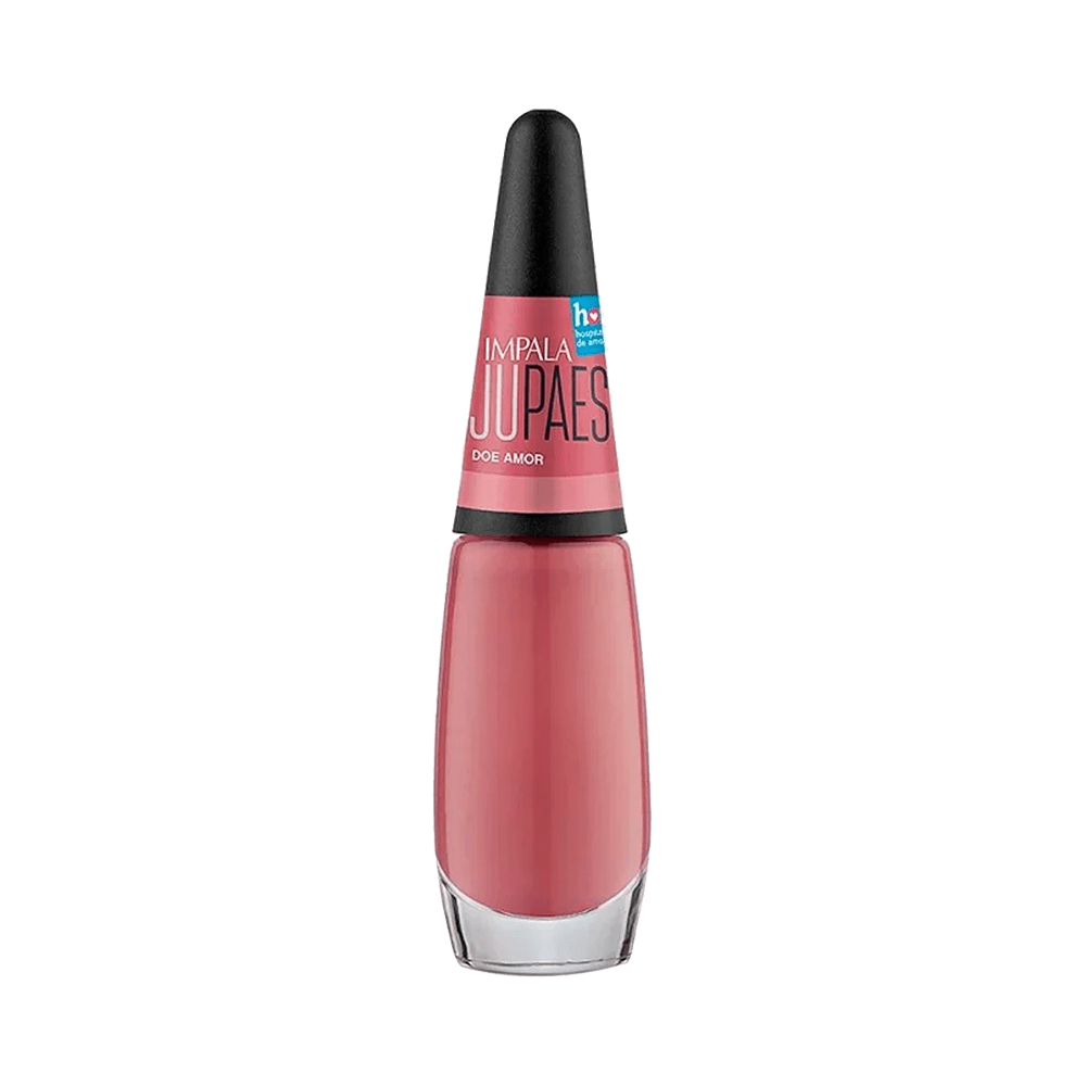 Esmalte Impala Cremoso Ju Paes Doe Amor 7,5ml - Rosa - Ju Paes