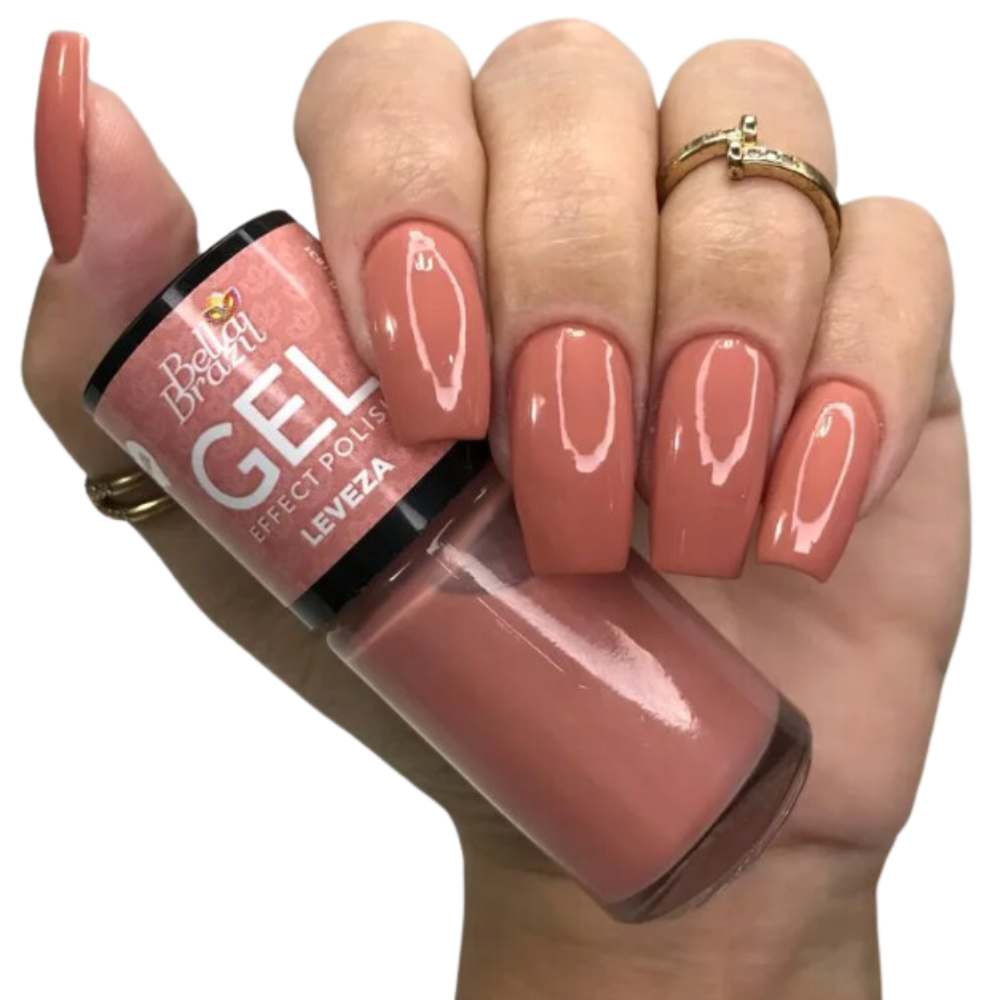 Esmalte Bella Brazil Efeito Gel Cremoso 831 Leveza