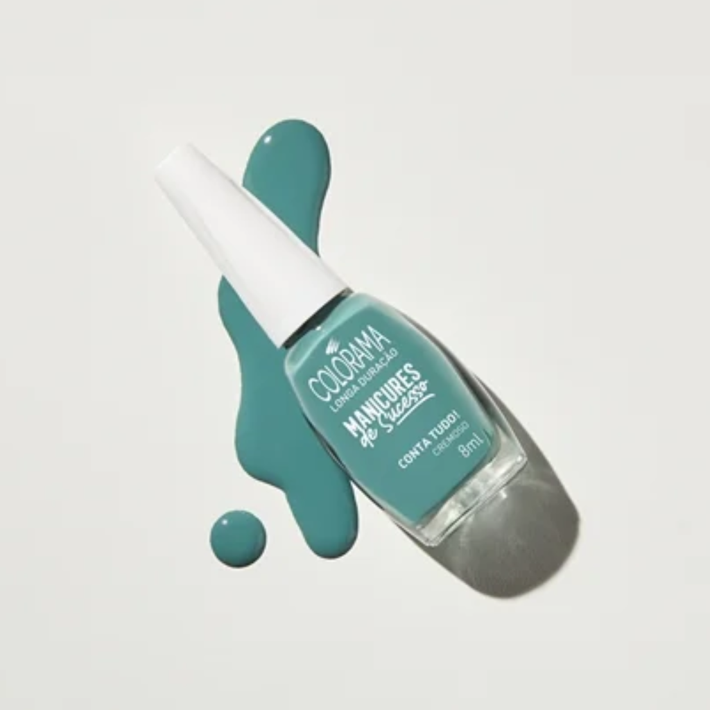 Esmalte Colorama Cremoso Conta Tudo - Azul