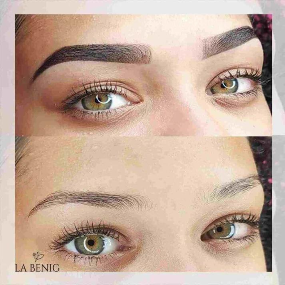 Kit La Benig Henna E Fixador Profissional 1,5g Preto