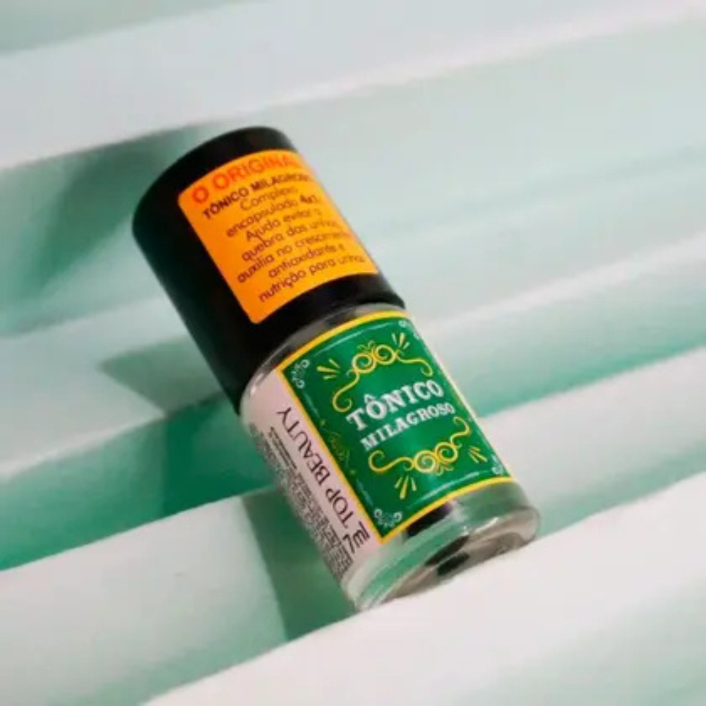 Esmalte Top Beauty Base Tônico Milagroso 4x1 7ml