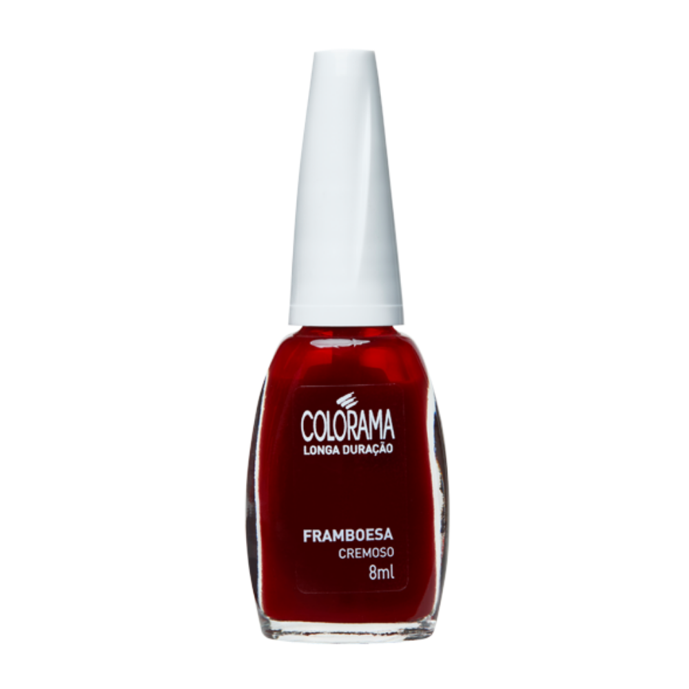 Esmalte Colorama Cremoso Framboesa - Vermelho