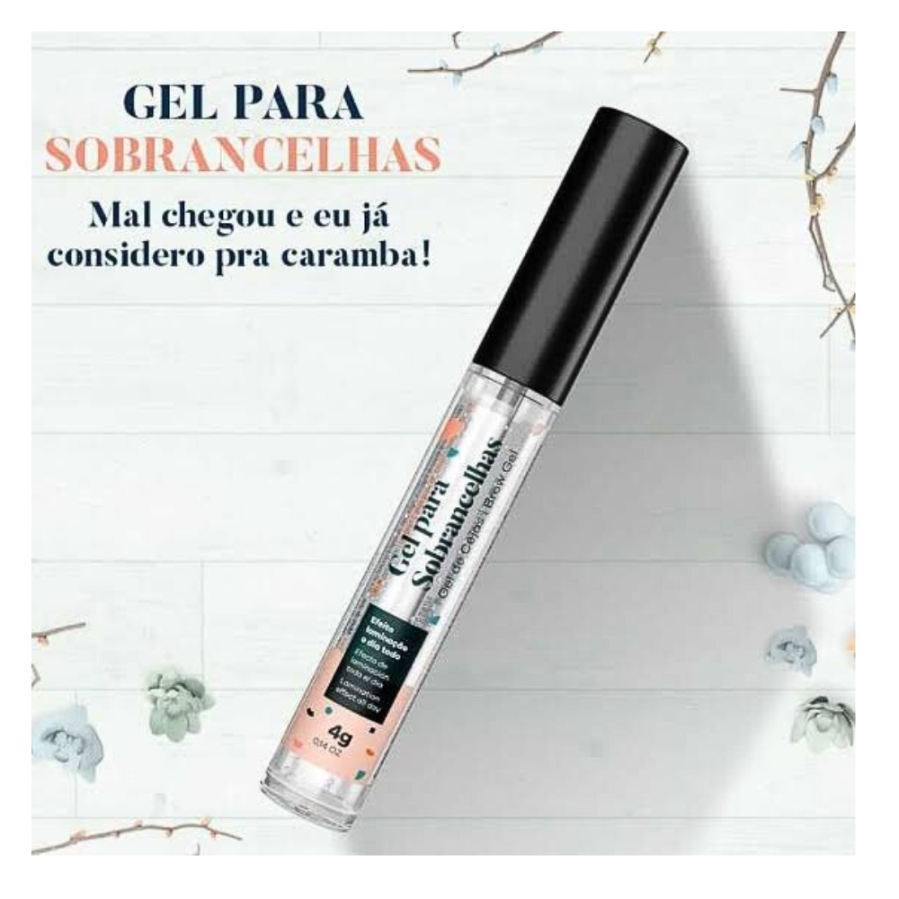 Gel Para Sobrancelhas Della E Delle 4g Efeito Laminação