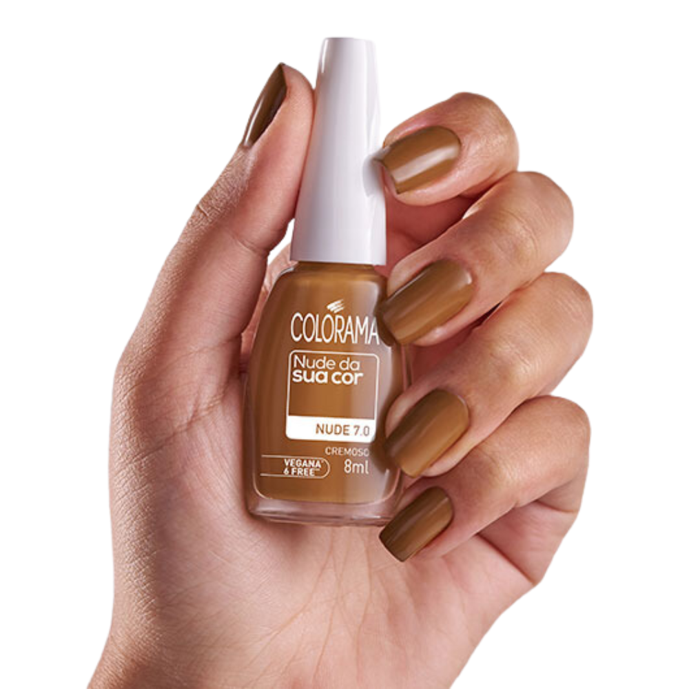 Esmalte Colorama Cremoso Nude da Sua Cor 7.0 8ml