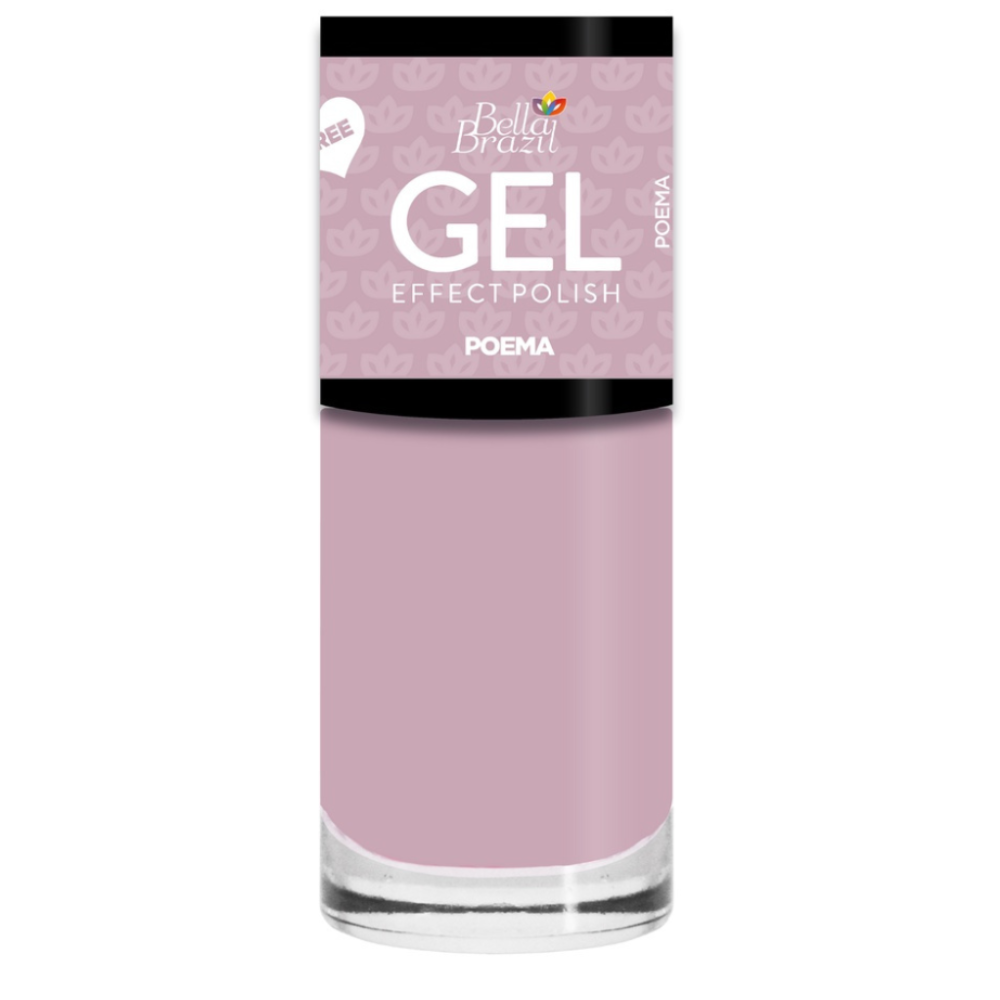 Esmalte Bella Brazil Efeito Gel Cremoso 862 Poema