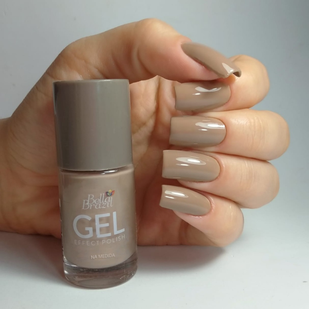 Esmalte Bella Brazil Efeito Gel Cremoso 819 Na Medida