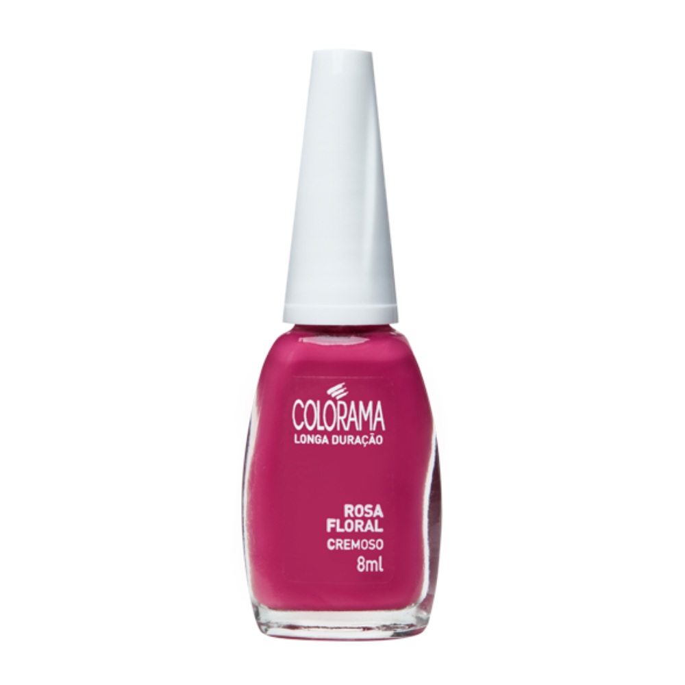 Esmalte Colorama Cremoso Rosa Floral - Rosa