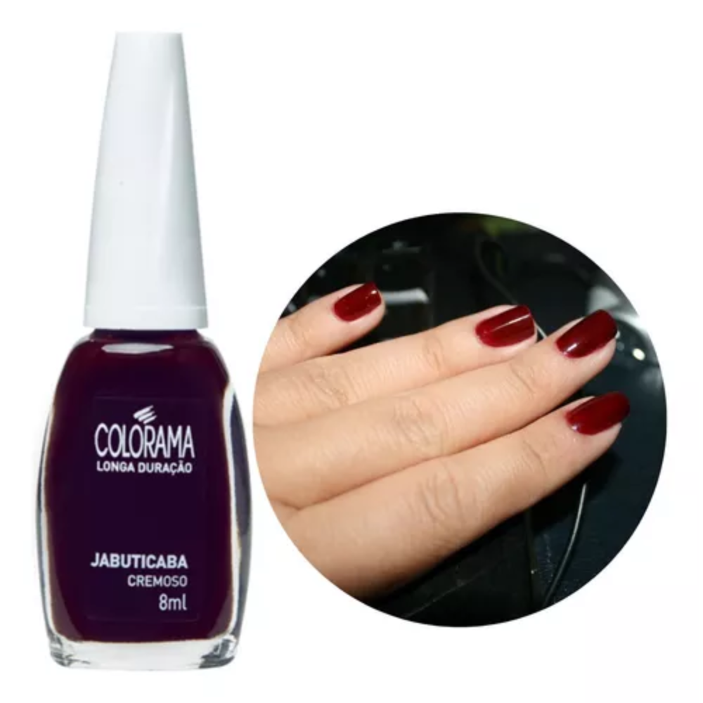 Esmalte Colorama Cremoso Jabuticaba - Roxo