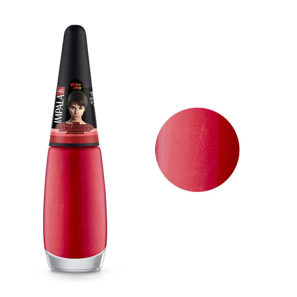 Esmalte Impala Acetinado Globoplay Me Chame De Senhora 7,5ml