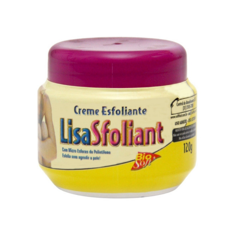 Creme Lisa Sfoliant Biosoft 120g