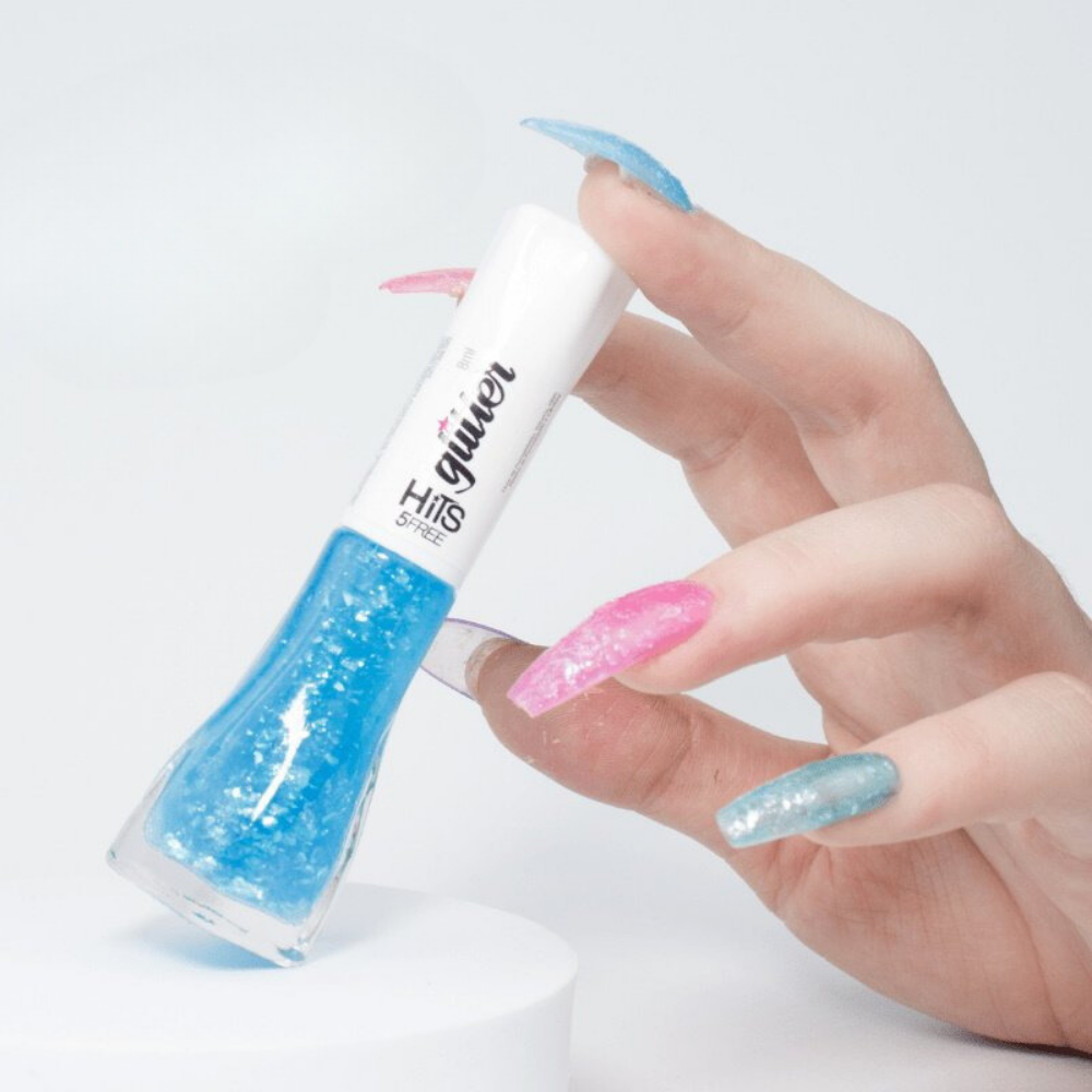 Esmalte Hits Glitter Blueberry 8ml