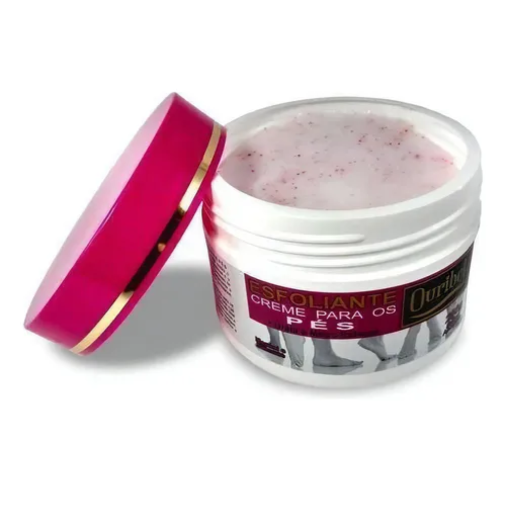 Creme Esfoliante Para Os Pés Ouribel 250g