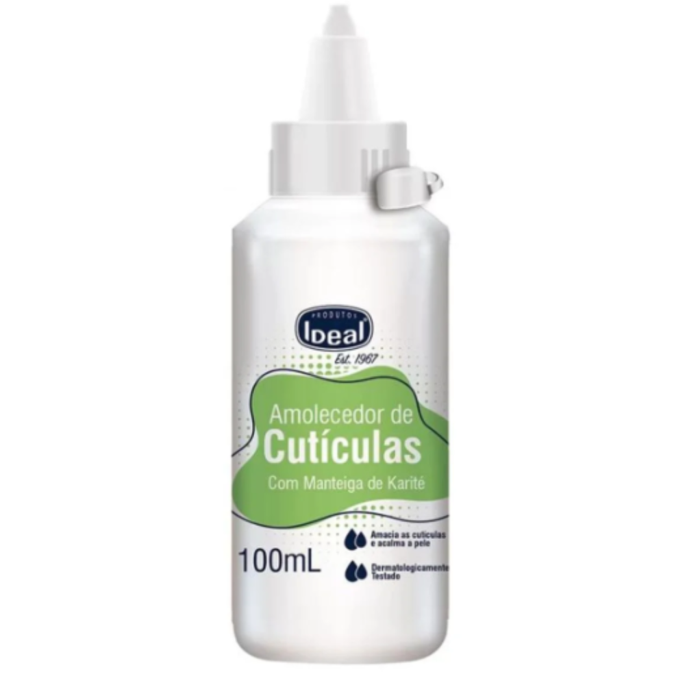 Amolecedor De Cutículas Com Manteiga De Karité Ideal 100ml