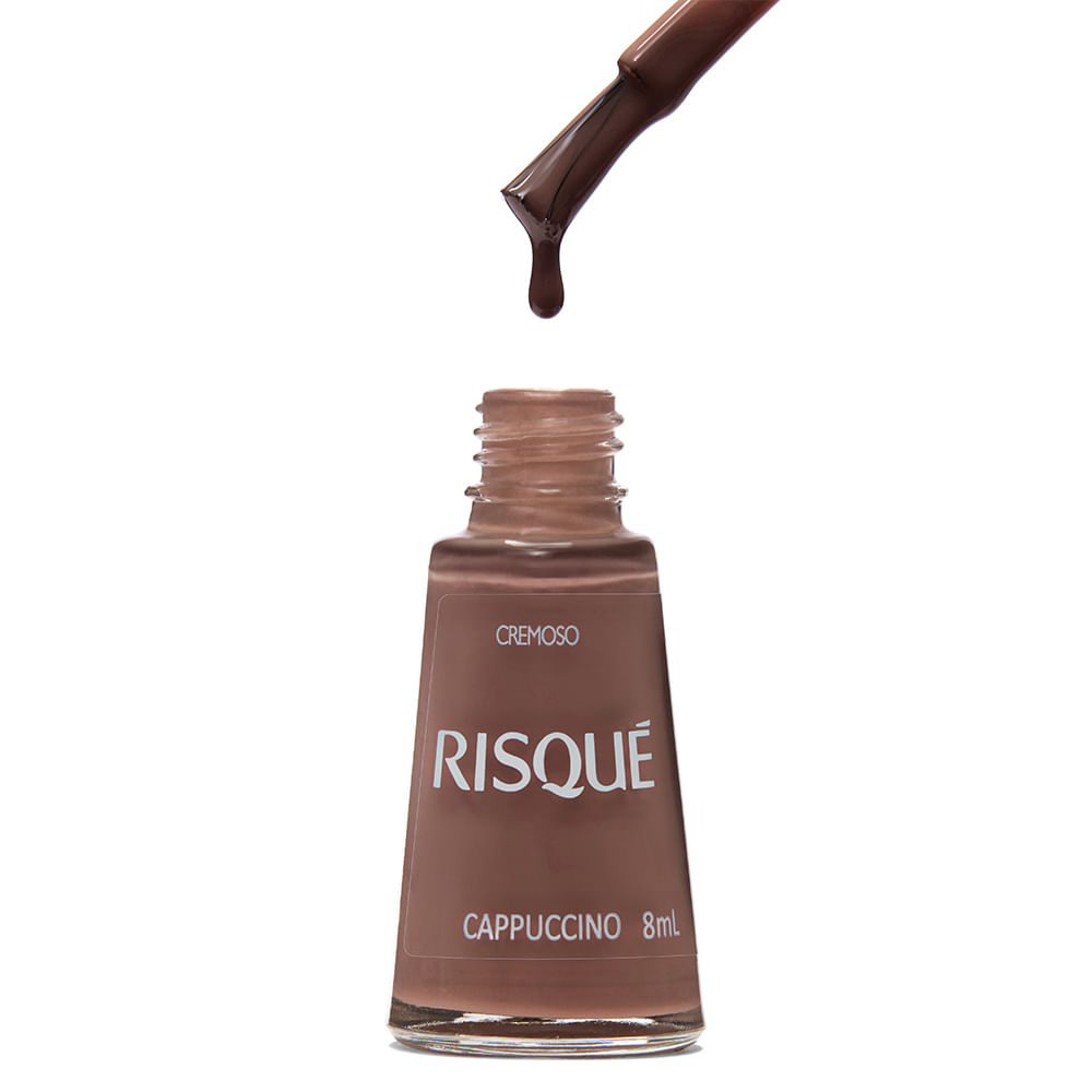 Esmalte Risqué Cremoso Capuccino 8ml - Nude