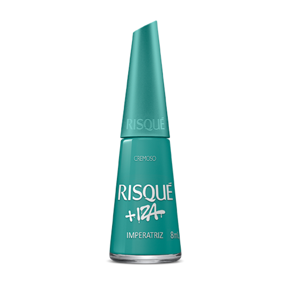 Esmalte Risqué Cremoso Imperatriz 8ml - Verde - + Iza