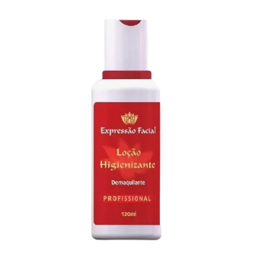 Loção Higienizante Demaquilante Profissional Expressão Facial 120ml