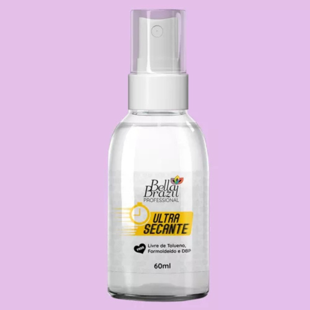 Spray Ultra Secante Bella Brazil Profissional 60ml