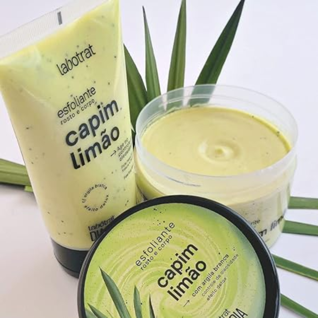 Creme Esfoliante Labotrat 150g Capim Limão