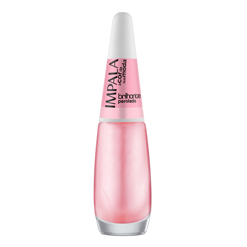 Esmalte Impala Perolado Brilhante 7,5ml - Rosa