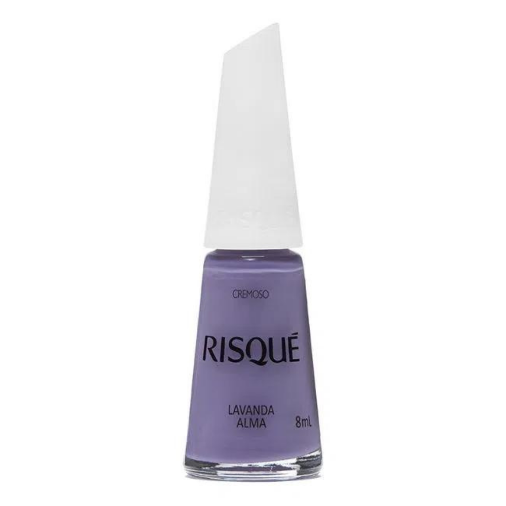 Esmalte Risqué Cremoso Lavanda Alma 8ml - Lavanda