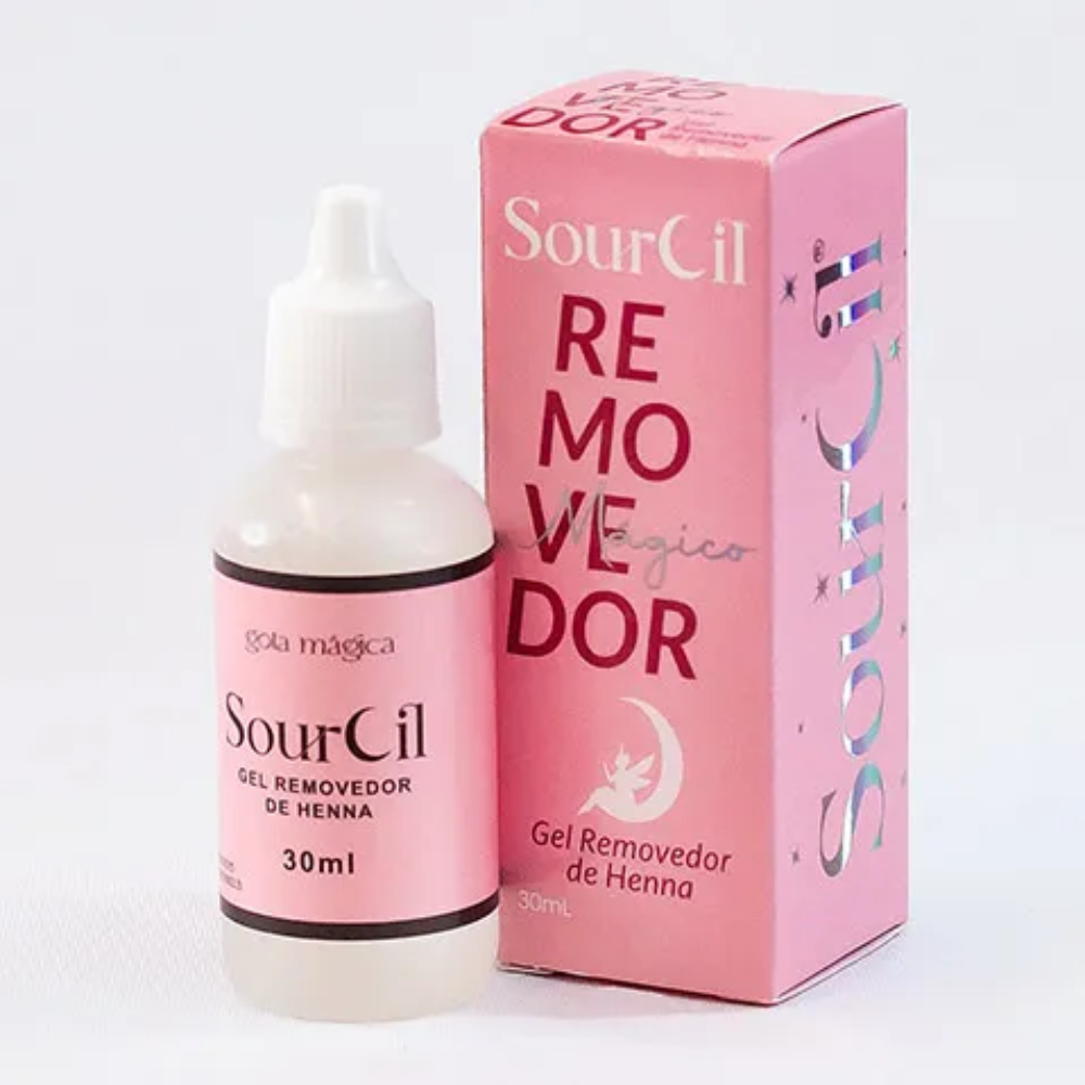 Removedor De Henna Em Gel Sourcil 30ml