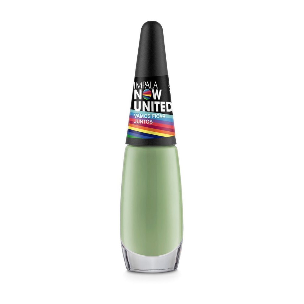 Esmalte Impala Cremoso Vamos Ficar Juntos 7,5ml - Verde - Now United