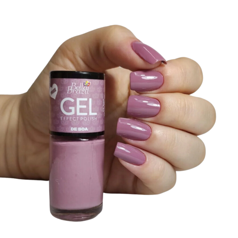Esmalte Bella Brazil Efeito Gel Cremoso 842 De Boa