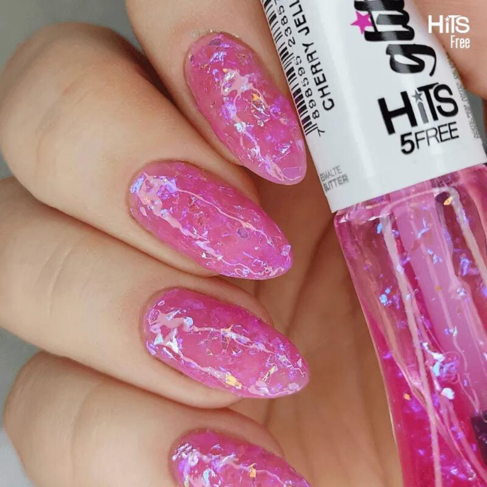 Esmalte Hits Glitter Cherry Jelly 8ml