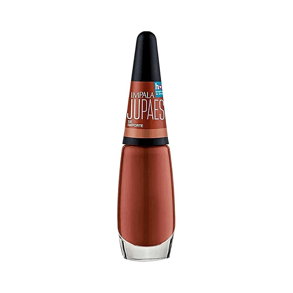 Esmalte Impala Cremoso Ju Paes Se Importe 7,5ml - Marrom - Ju Paes